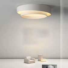 Plafoniera LED rotonda dimmerabile moderna 45W metallo acrilico lunga durata per HEN