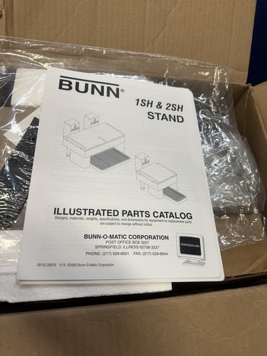 Bunn 1sh supporto - supporto, 27825.0000