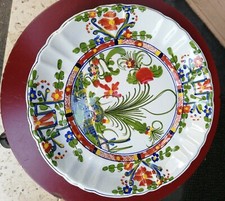 FAENZA PIATTO DECORATO A MANO