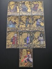 Naruto Kayou CP 1-10 Gold Completed Set Single Cards Naruto Sasuke Minato Hinata