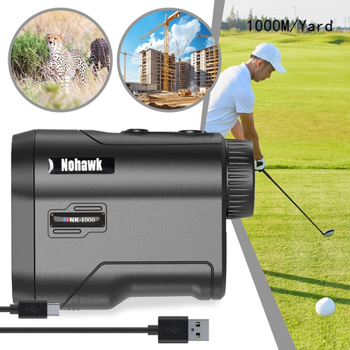 Nohawk 600m 1000y telemetro - 600m,