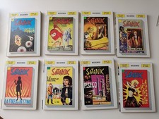 Satanik lotto di 12 pezzi dal n. 5 al n. 23 della collana psyco serie del 25mo.