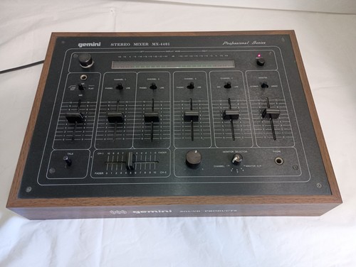 Mixer stereo vintage gemini - mixer,