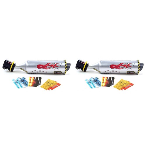Tubo scarico bici turbo - 2x,