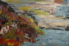 Dipinto ad olio vintage