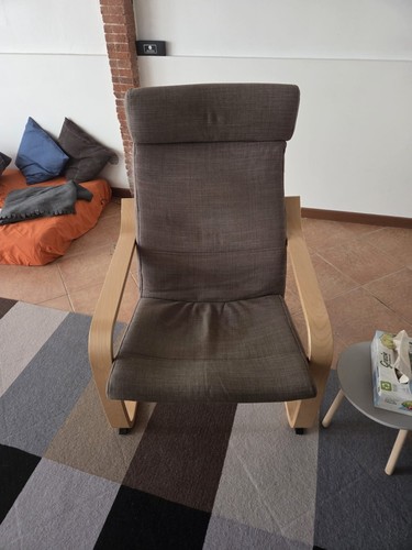 Due poltrone poang ikea legno - poltrone,