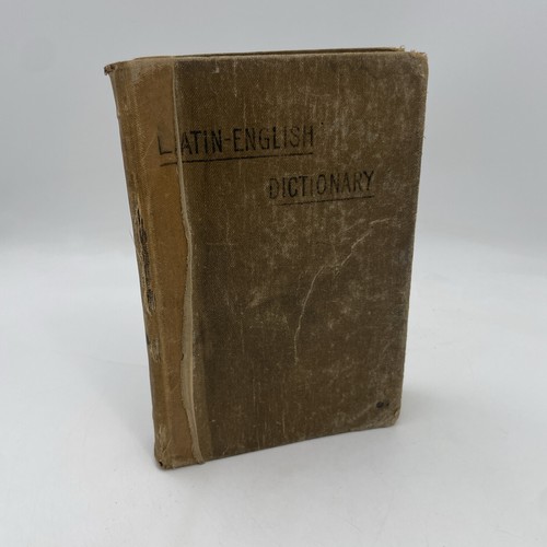 Latin english dictionary - -,