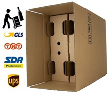 Scatole omologate cartone per spedizione espresso bottiglie vino da 6 posti
