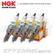Kit 4 Candele HONDA Hornet 600 2003 2004 2005 2006 (NGK CR9EH-9)