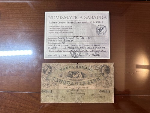 Banca romana lire - banca, r3