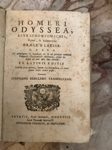 Omero odissea odyssea - omero,