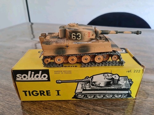 Solido tigre i carro - 1/50,