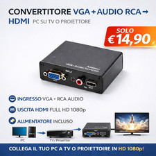 Convertitore VGA a HDMI con