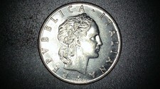 1977 Italy 50 Lire - Beautiful