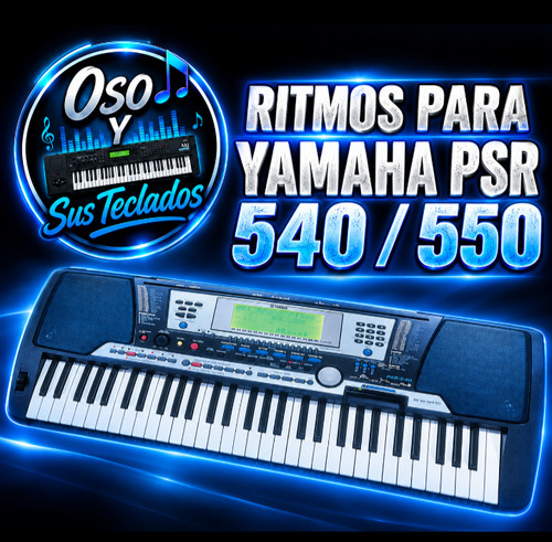 Ritmos para yamaha - para, 540
