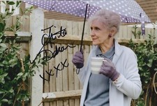 Anita Dobson Hand Signed 12x8
