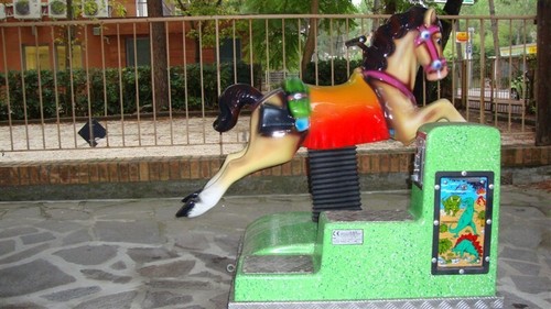 Dondolante giostra cavallino - dondolante,