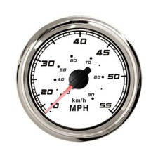 SPEEDOMETRO BIANCO 0-55 MPH A