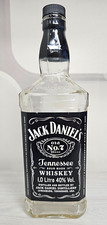 Bottiglia vuota Scotch Whiskey Jack Daniel's bottiglia vuota 1 l Whiskey Jack...