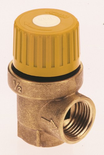 Valvola sicurezza f - sicurezza, 1/2"
