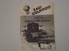 advertising Pubblicità 1976 SEBINO IL GIOCO DEL PIRATA