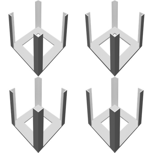 Portablocco note quadrate - portablocco,