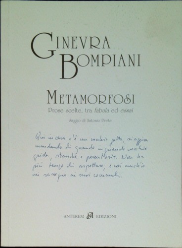 Metamorfosi prose scelte - :,