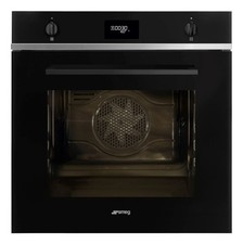 Smeg Forno da Incasso SFP6401TB NERO70lt,termoventilato,10 funzioni,30-280C