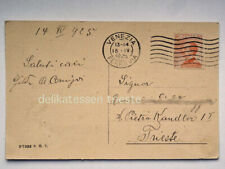 Autografo AUGUSTO CERNIGOJ pittore Trieste Sesana Slovenia cartolina 1925