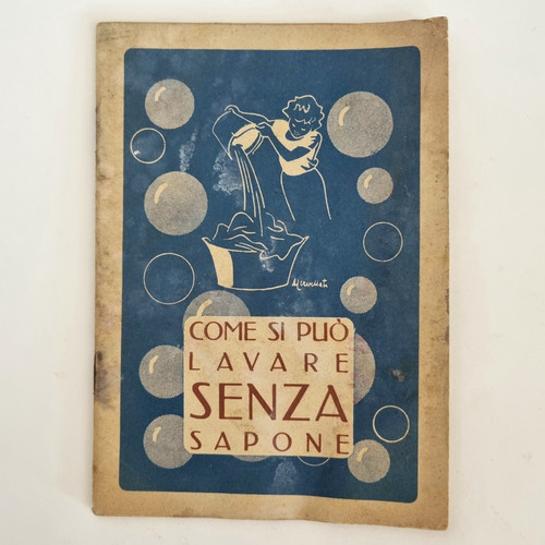 Lavare senza sapone autarchia - lavare,