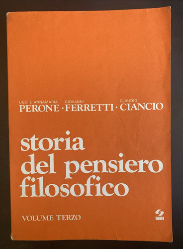 Storia del pensiero - , filosofico