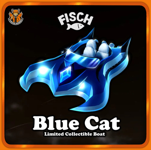 Fisch blue cat - cat,