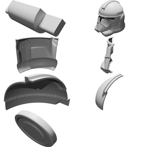 Casco clone trooper fase - trooper, 2