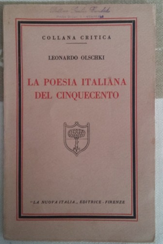 Libro leonardo olschki la - olschki,