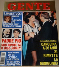 GENTE=1995/15=CAROLINE DE MONACO=MG SPIDER F=ANNALISA MANDUCA=RAOUL BOVA=SGARBI=