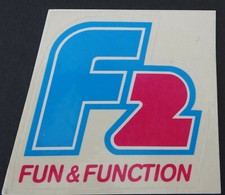 Adesivo Pubblicità F2 Logo