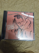 PAOLO CONTE '' PAROLE D'AMORE SCRITTE A MACCHINA '' CD ALBUM MADE IN ITALY EX/EX