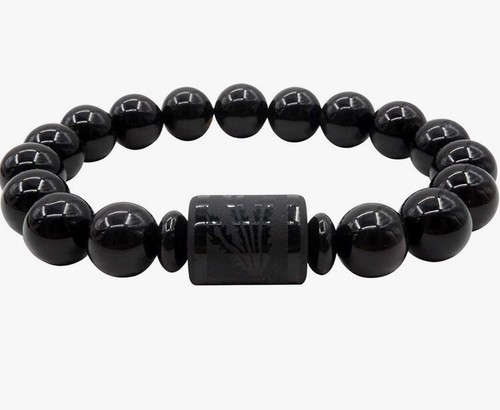 Bracciale nera natura - bracciale,