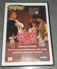 AGGIUNGI UN POSTO A TAVOLA DVD EDIZIONE 1990 CON JOHNNY DORELLI 