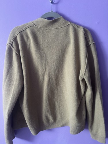 Cardigan zara beige uomo - cardigan,