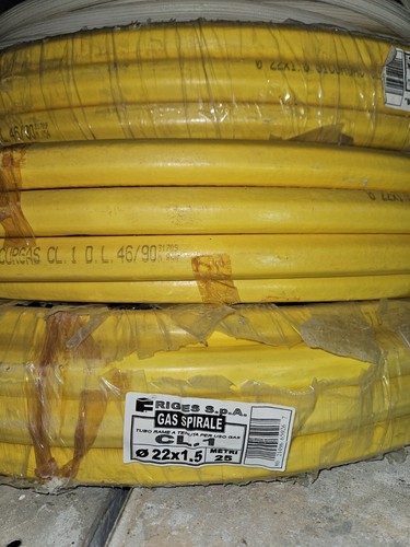 Tubo gas rame 22x1 - gas, 22x1,5