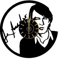 Orologio in vinile da parete MUSICA FABRIZIO DE ANDRE de André FABER REGALO LP33