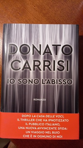 Libro donato carrisi - "io, sono