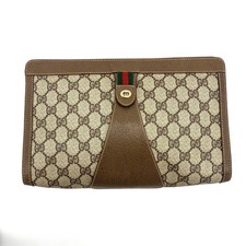 Borsa pochette Gucci GG tela