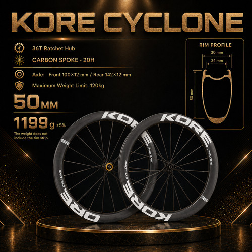 Kore cyclone 700c 50mm set - kore,