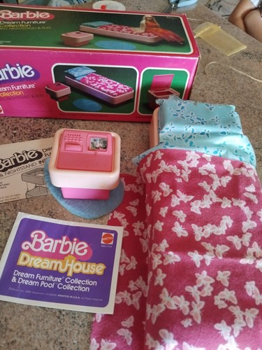 Letto barbie 1978 completo con - letto,