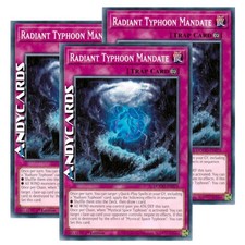 RADIANT TYPHOON MANDATE 3x (Mandato Tifone Radiante) • Comune • DOOD EN076 • 1Ed