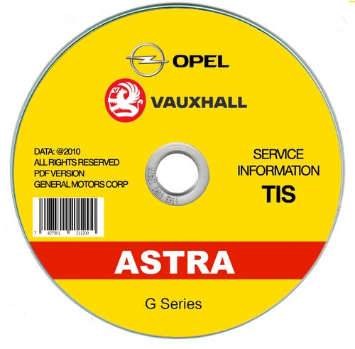 Opel vauxhall astra serie - opel, g