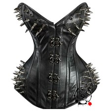 Corsetto donna punk a punta