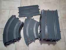 MEGA LOTTO PISTA POLISTIL VINTAGE CURVE RETTILENEI GUARDRAIL TELECOMANDI ECC..